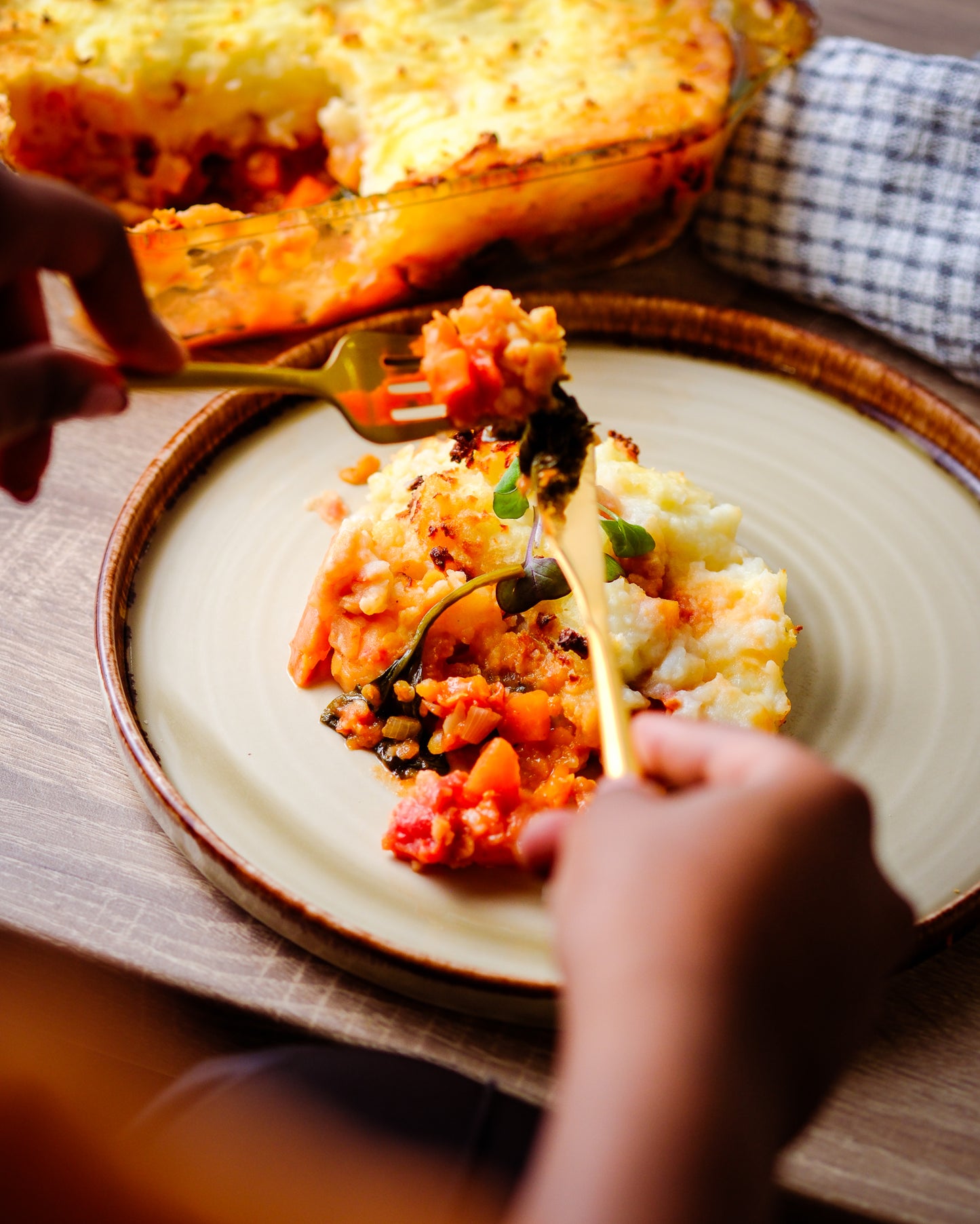 Vegetable & Lentil Cottage Pie