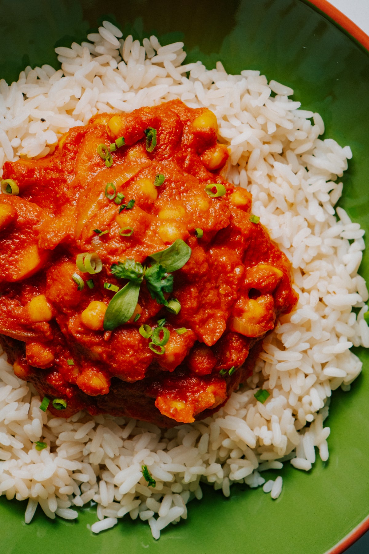 Chana Masala & Rice