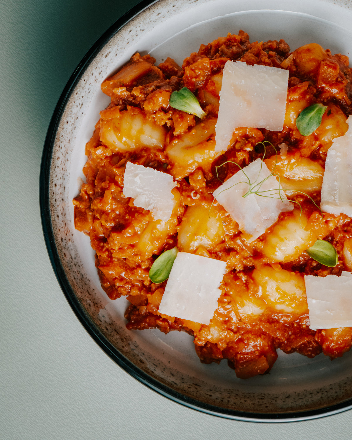 Beef Gnocchi Bolognese