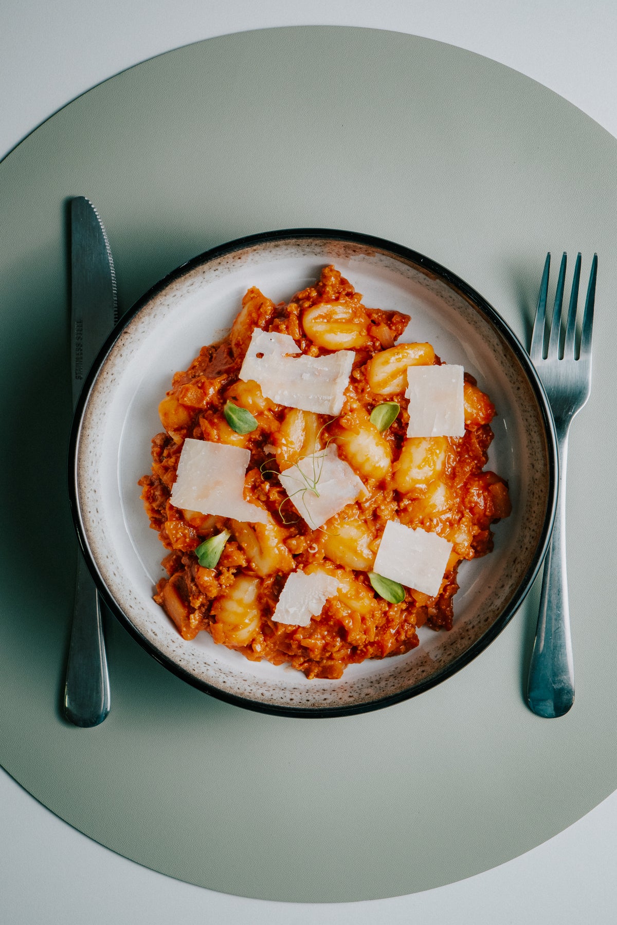 Beef Gnocchi Bolognese
