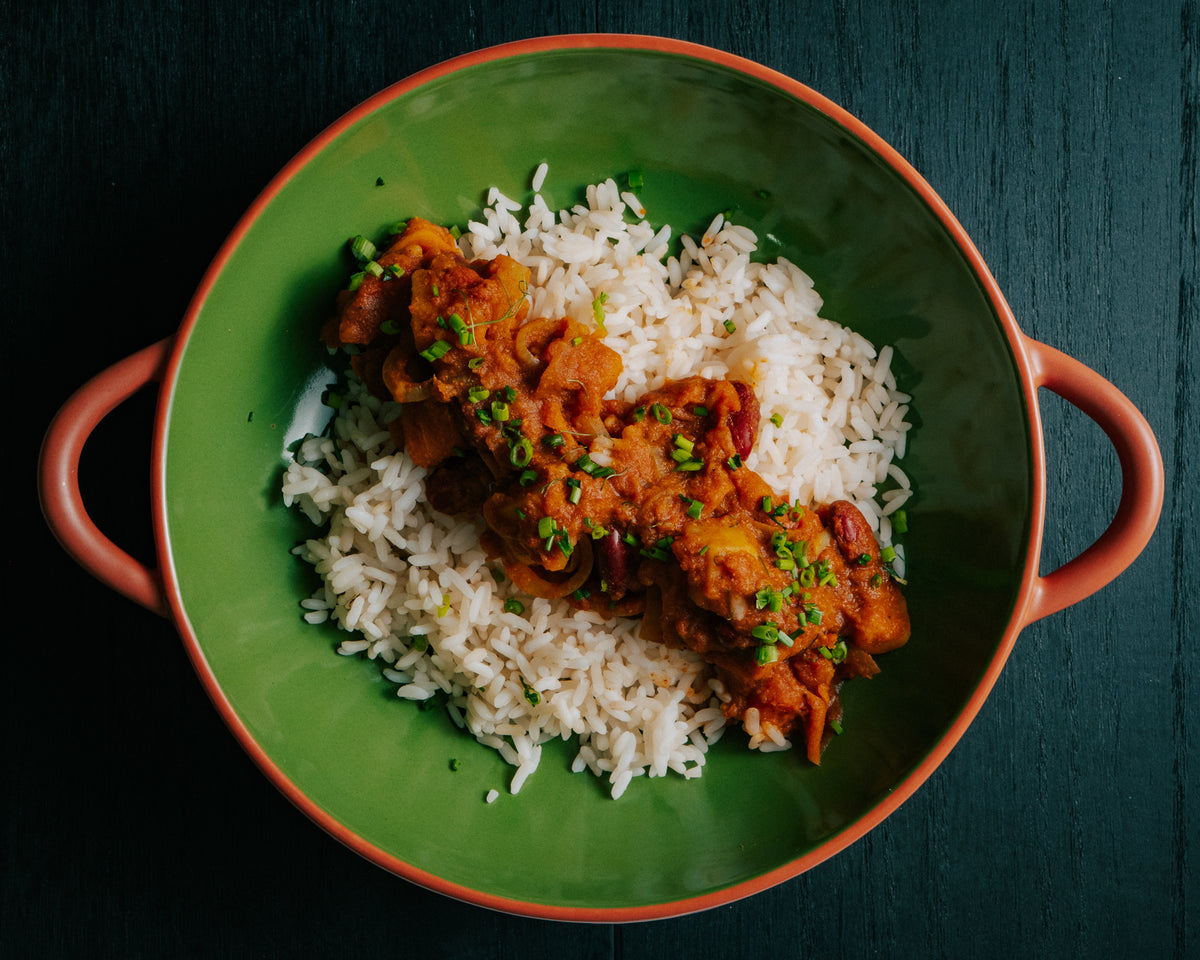 Ramja and Potato Curry