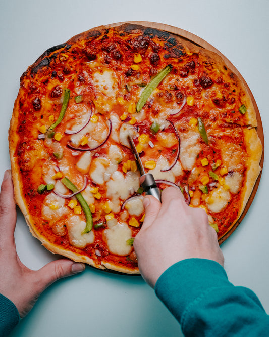 Veggie Pizza with Hot Honey