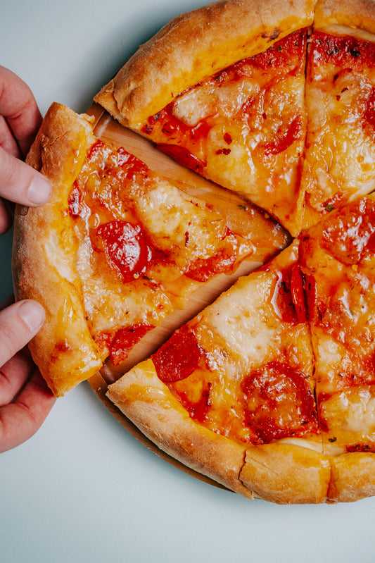 Pepperoni Pizza with Hot Honey