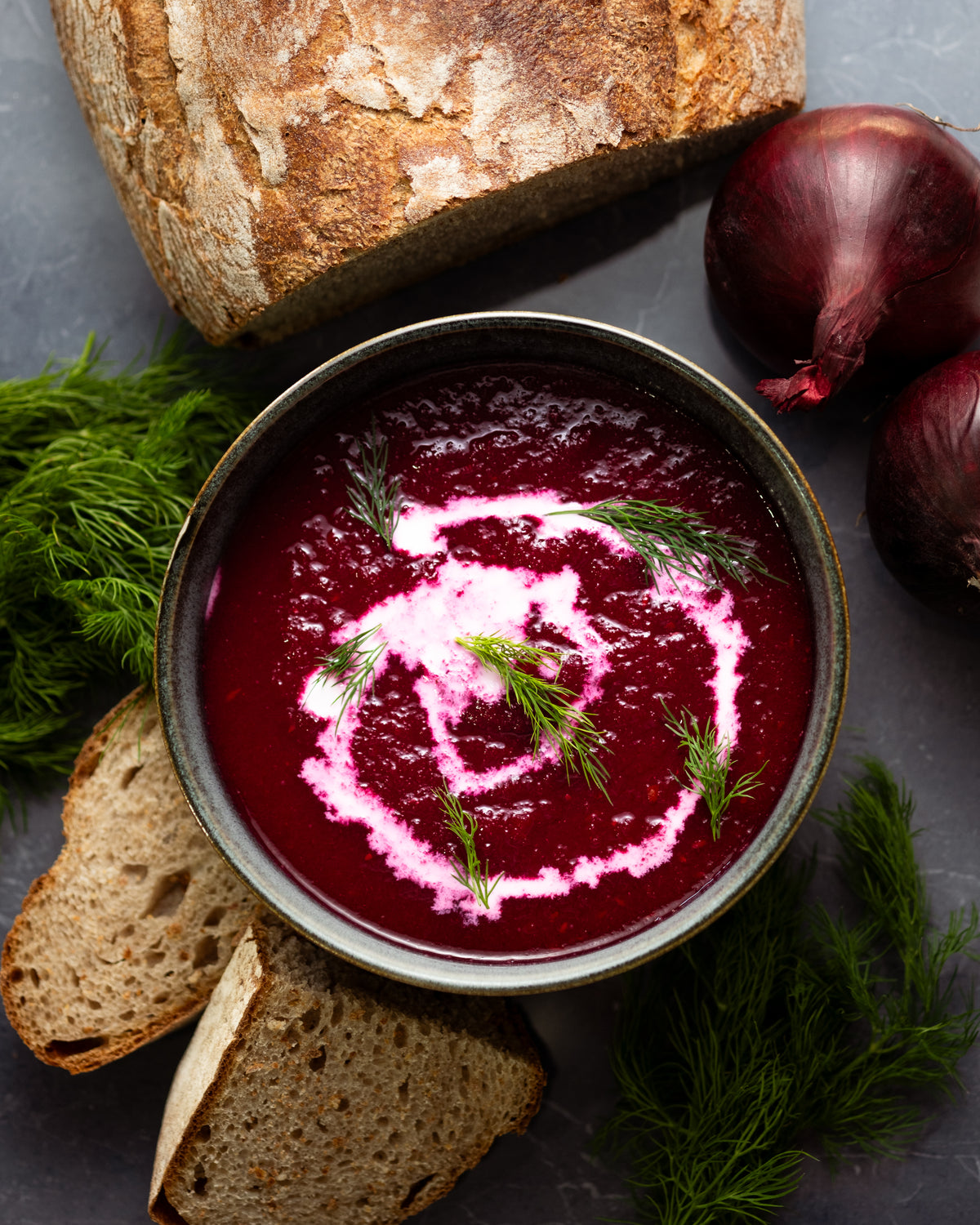 Spicy Beetroot & Vegetable Soup