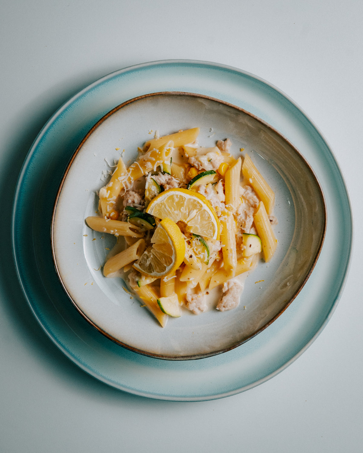 Lemon Garlic Butter Chicken Pasta