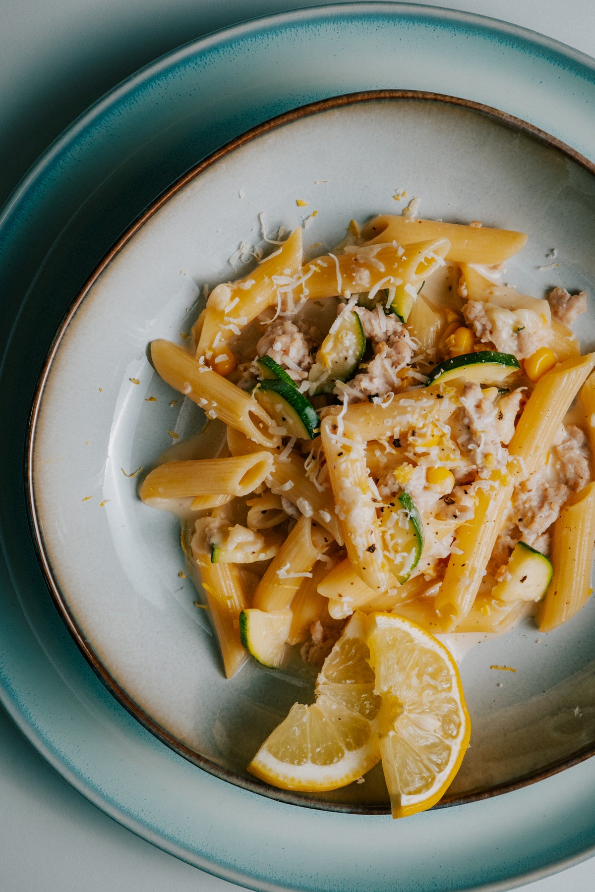 Lemon Garlic Butter Chicken Pasta